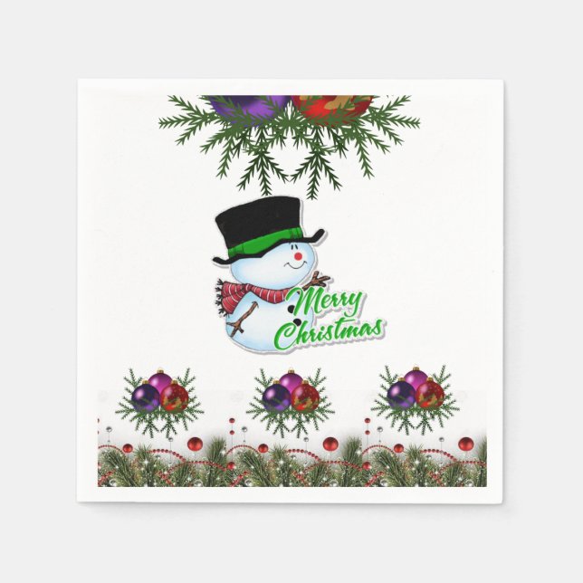 Paper Napkins Christmas (Front)
