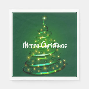 Paper Napkins-Christmas Tree Napkin