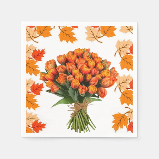 Paper Napkins Floral (Front)