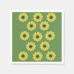 Paper Napkins Floral
