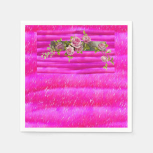 Paper Napkins Floral