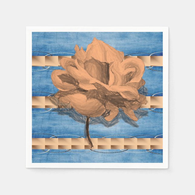 Paper Napkins Floral (Front)