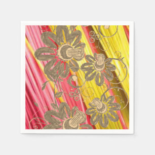 Paper Napkins Floral