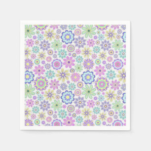 Paper Napkins Floral