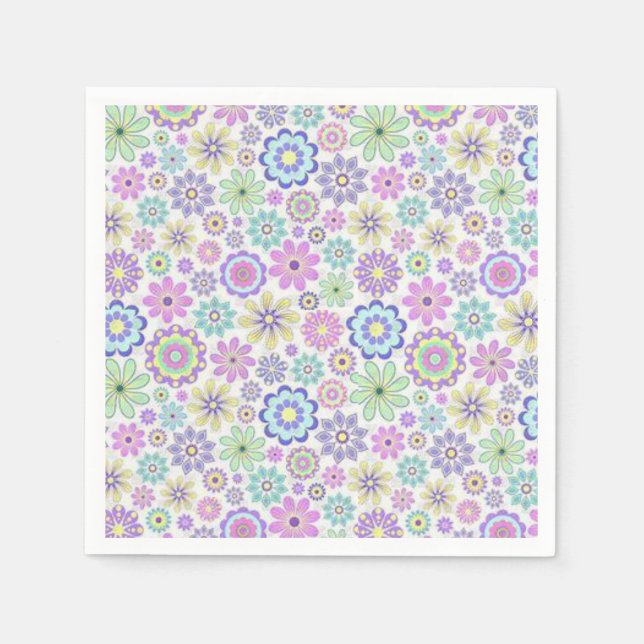 Paper Napkins Floral (Front)
