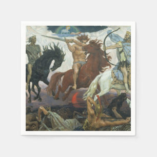 Paper Napkins Four Horsemen Apocalypse Vasnetsov