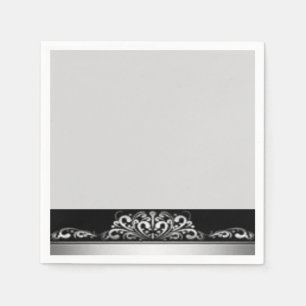 Paper Napkins Grey