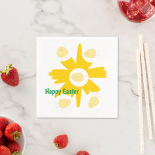 Paper Napkins, Happy Easter  Napkin