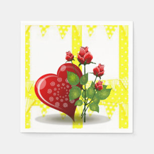 Paper Napkins Heart