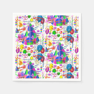 Paper Napkins July, 9 Birthday