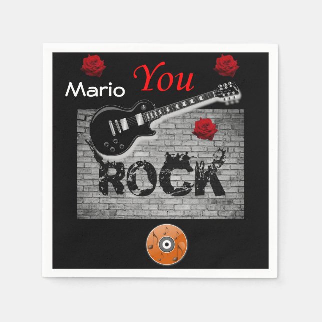 Paper Napkins Mario (Front)