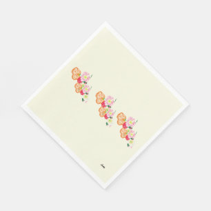 Paper Napkins : Poppy Flowers