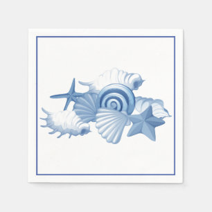 Paper Napkins-Seashells Napkin