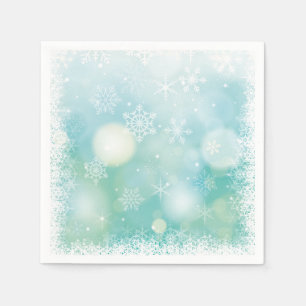 Paper Napkins- Snowflakes Napkin