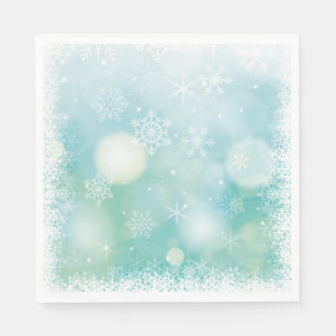 Paper Napkins- Snowflakes Napkin