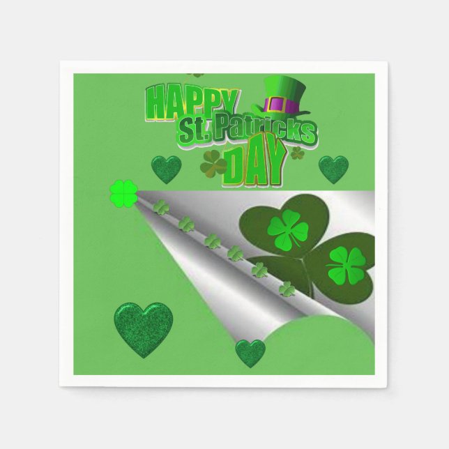 Paper Napkins St. Patrick's Day (Front)