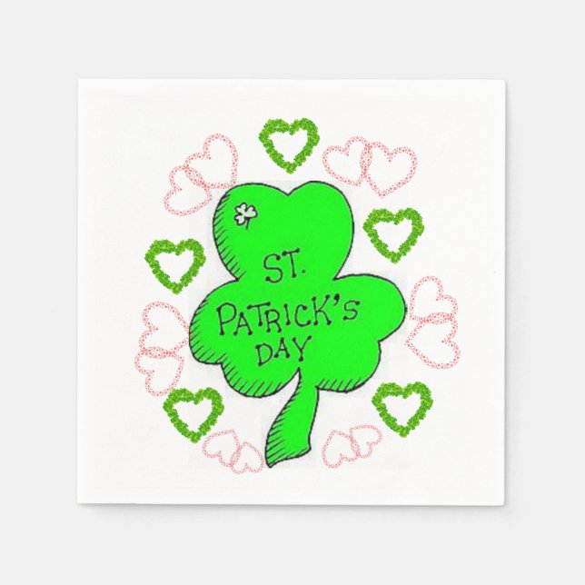 Paper Napkins St. Patrick's Day (Front)