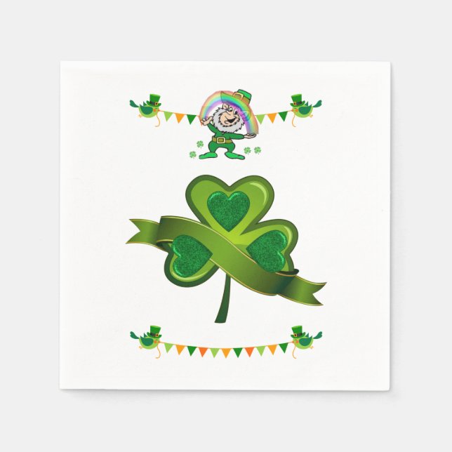 Paper Napkins St. Patrick's Day (Front)