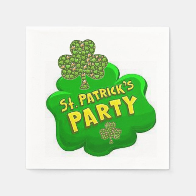 Paper Napkins St. Patrick's Day (Front)