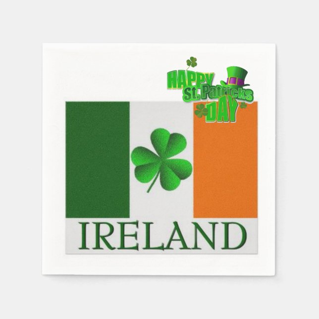 Paper Napkins St. Patrick's Day (Front)