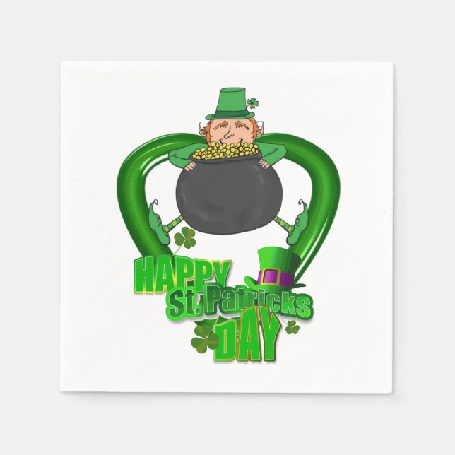 Paper Napkins St. Patrick's Day (Front)