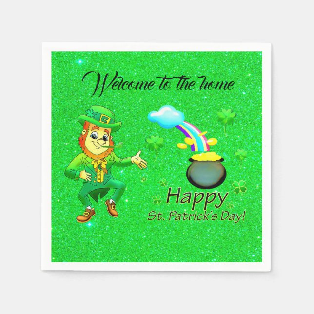 Paper Napkins St. Patrick's Day (Front)