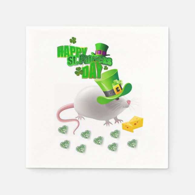 Paper Napkins St. Patrick's Day (Front)