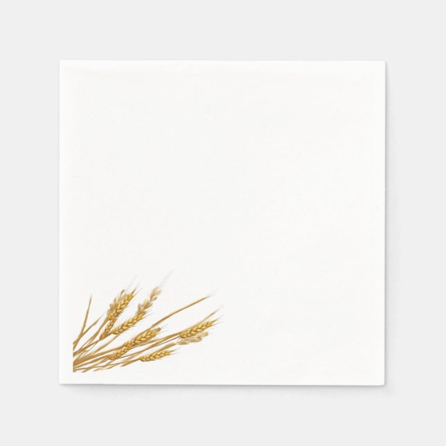 Paper Napkins, Standard Cocktail Napkin (Front)