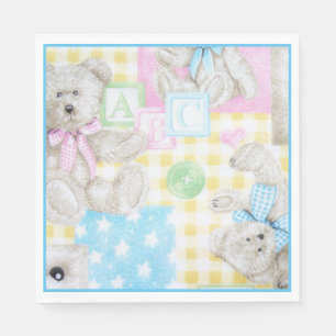 Paper Napkins-Teddy Bear Napkin