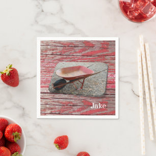 Paper Napkins, Wheelbarrow Napkin