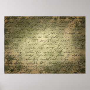 Paper old paper writing letter poster