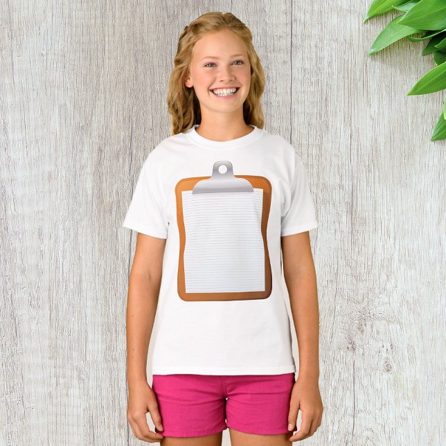 Paper On A Clipboard T-Shirt (Creator Uploaded)
