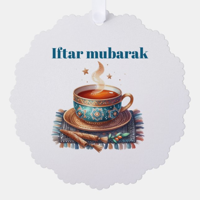 Paper Ornament -Scalloped Paper Ornaments (Front)