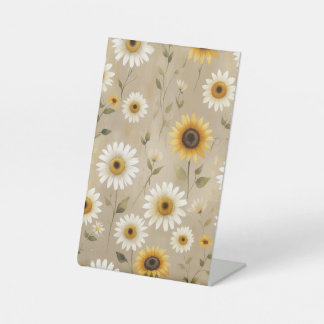 paper palate pedestal sign