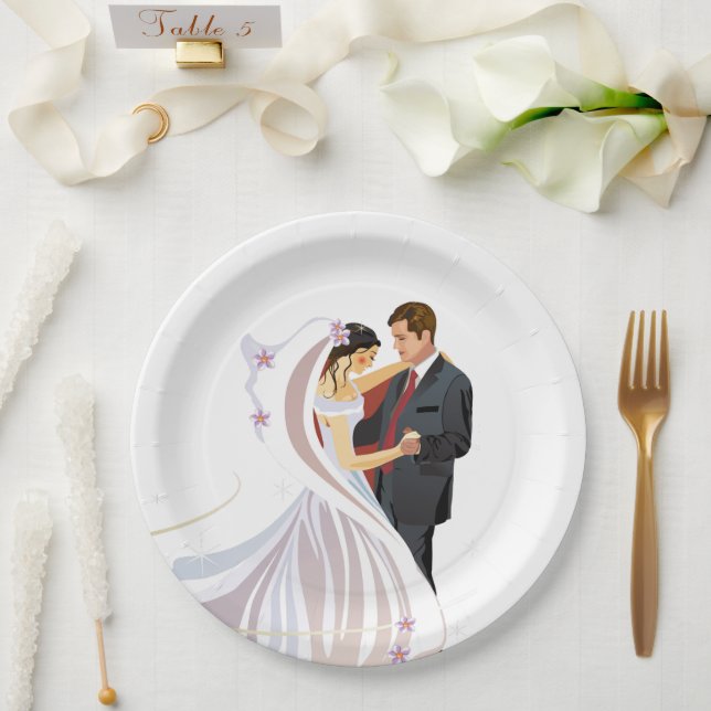 Paper Plate (Wedding)