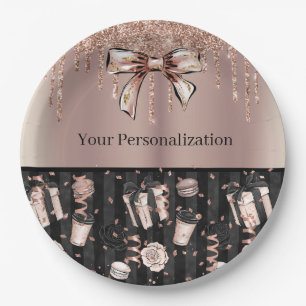 Paper Plate 9" Art 25  A Girl's Celebration