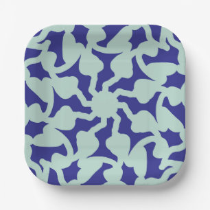 Paper Plate, An Elegant classic floral pattern Plate
