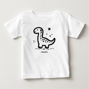 Paper Plate Baby T-Shirt