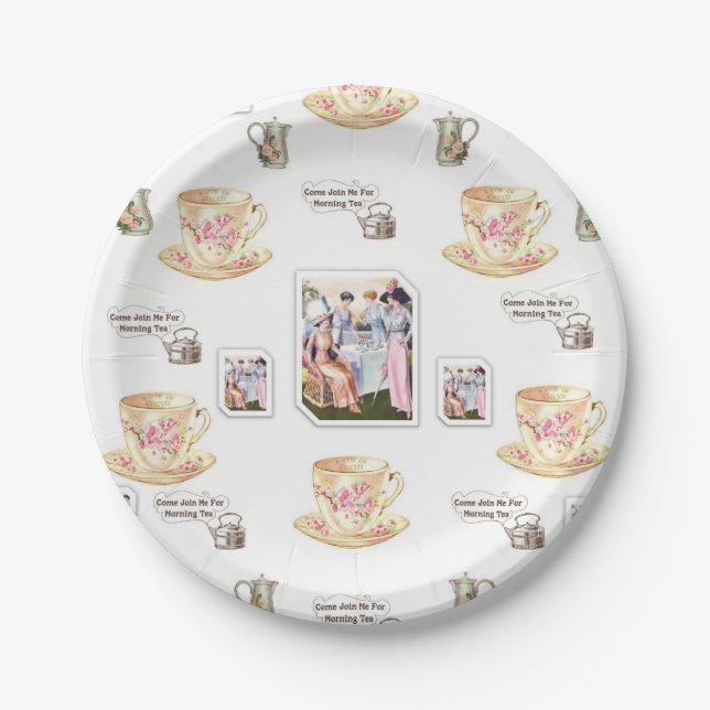 Paper Plate Breakfast Tea (Front)