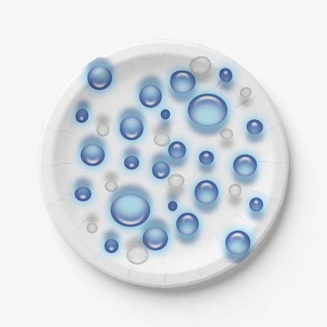 Paper Plate - Bubbles (Front)
