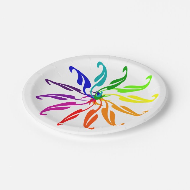 Paper Plate - Colour Wheel (Angled)