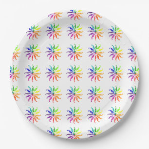 Paper Plate - Colour Wheels Multiplied