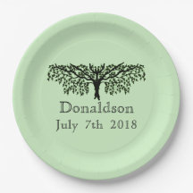 Paper Plate - Family Tree Reunion