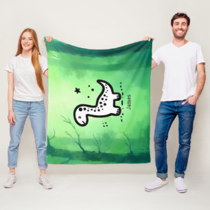 Paper Plate Fleece Blanket