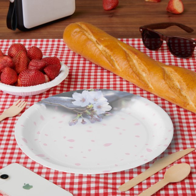 PAPER PLATE FOR CHERRY BLOSSOM (Picnic)