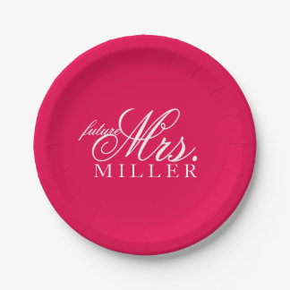 Paper Plate - future Mrs.