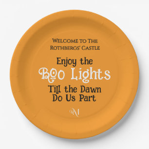Paper Plate : HALLOWEEN #2