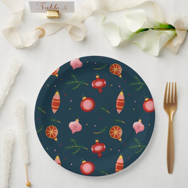 paper plate HO  HO  HO (Wedding)