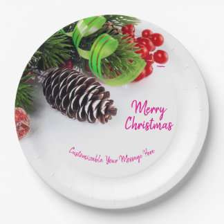 Paper Plate Holidays 9"