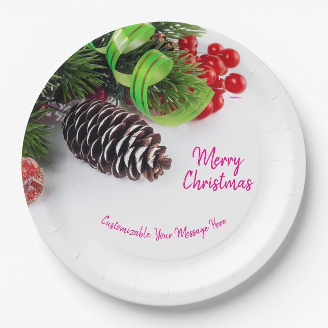 Paper Plate Holidays 9" (Front)